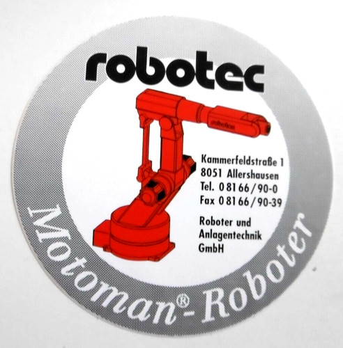 Werbe aufkleber robotec - werbe-aufkleber,